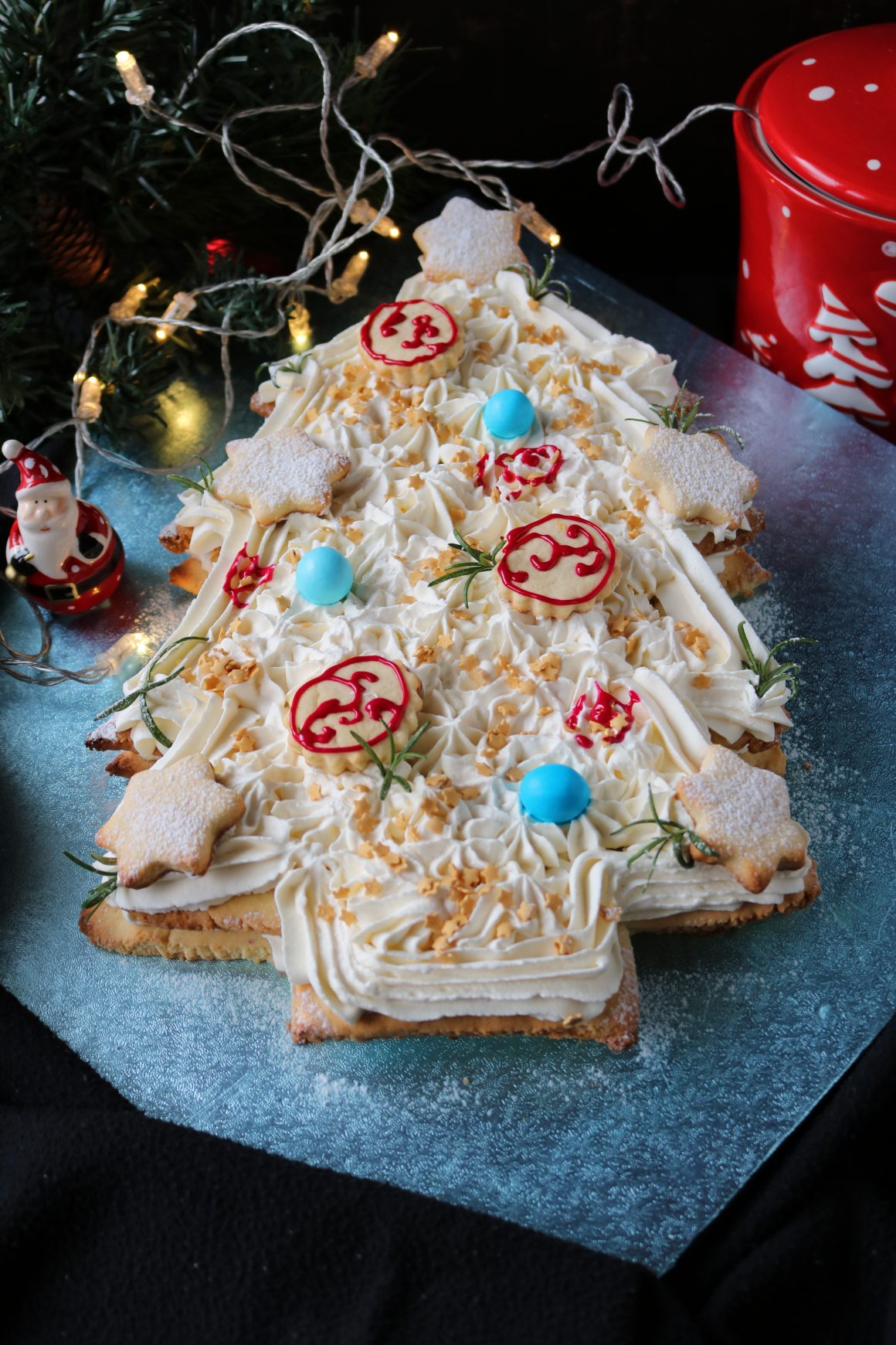 Dolci Di Natale Con Bimby Tm 31.Cream Tart Natalizia In Cucina Con Bimby Maison Lizia